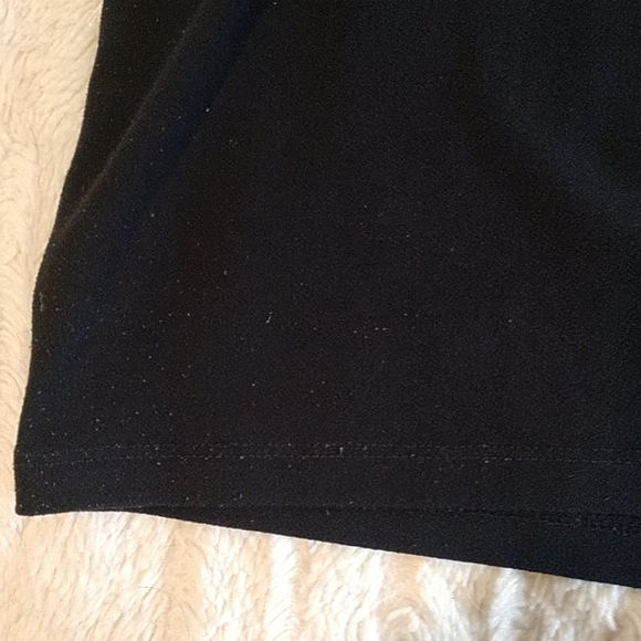 Ann Taylor Navy Yoke Detail Shell - Picture 4 of 6